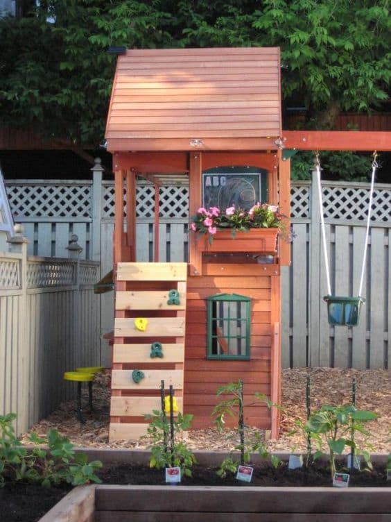 backyard playset for small yards