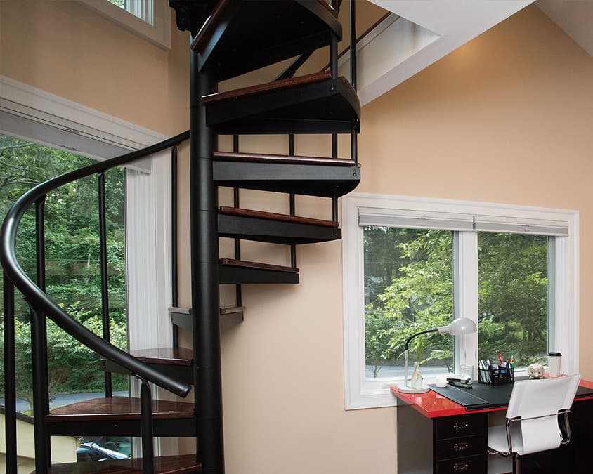 Featured Project Lake House Spiral Stairs Salter Spiral Stair