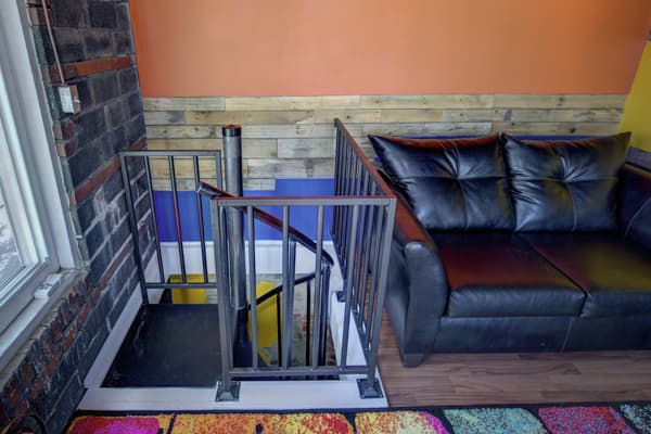 Extend Your Home With A Finished Garage Salter Spiral Stair Finished Garage Loft